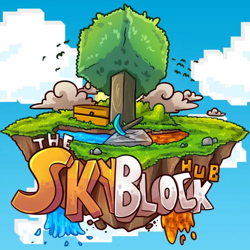 The Skyblock Hub logo